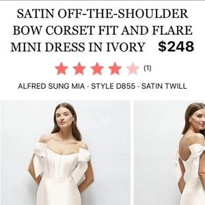 Alfred Sung Mini Dress